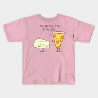 Pizza love Kids T-Shirt